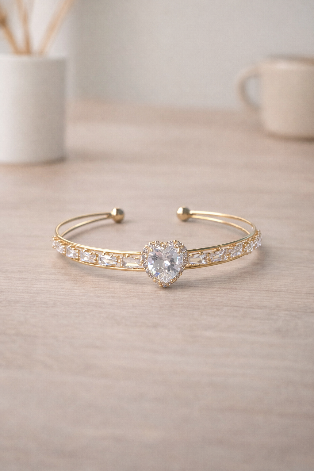 Duo Heart Cuff