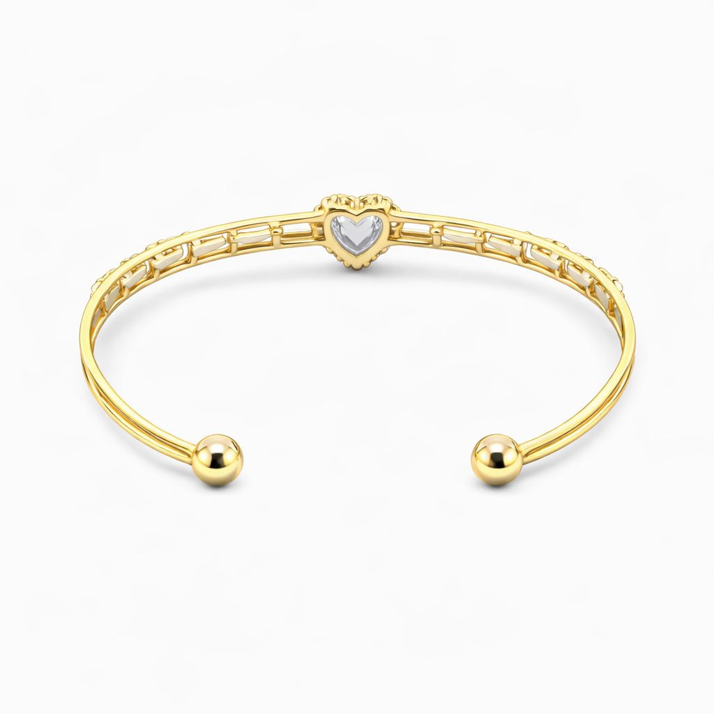 Duo Heart Cuff