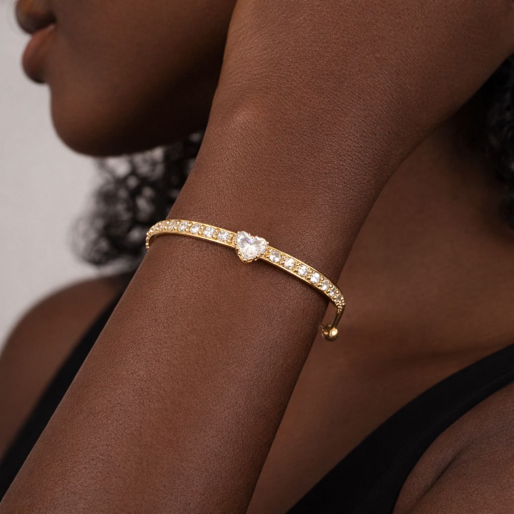 Duo Heart Cuff